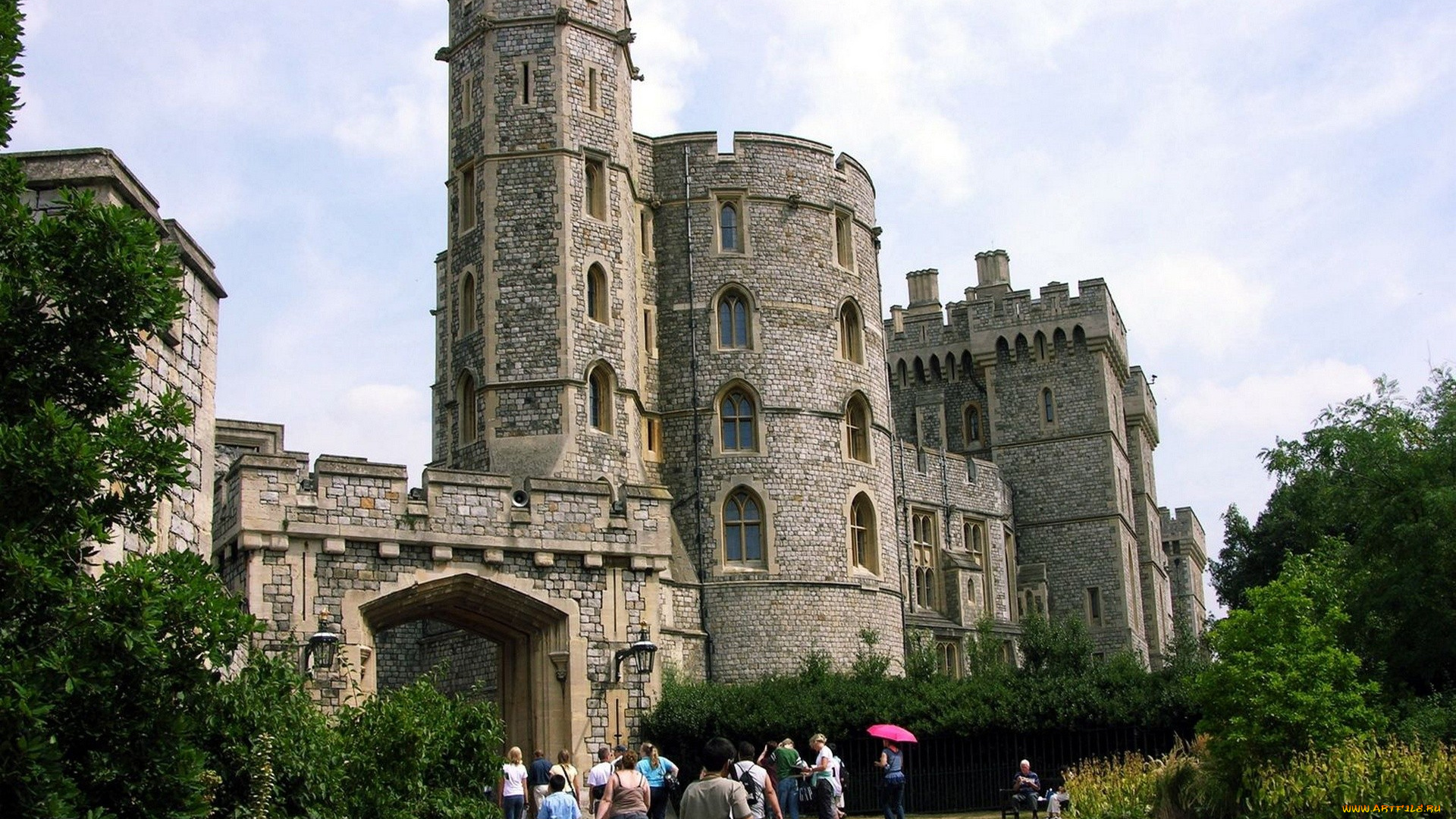 windsor, castle, города, замки, англии, windsor, castle