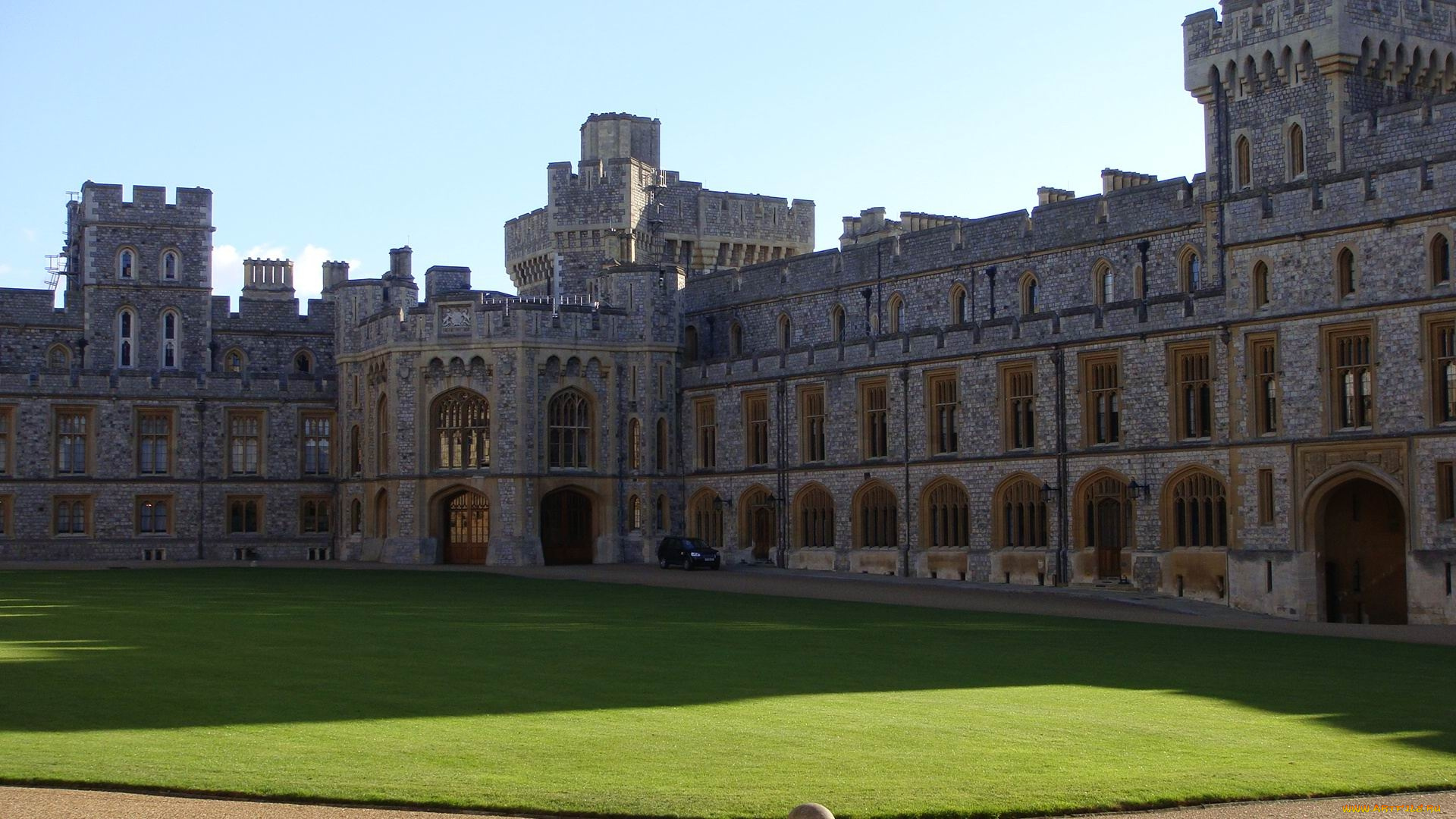 windsor, castle, города, замки, англии, windsor, castle