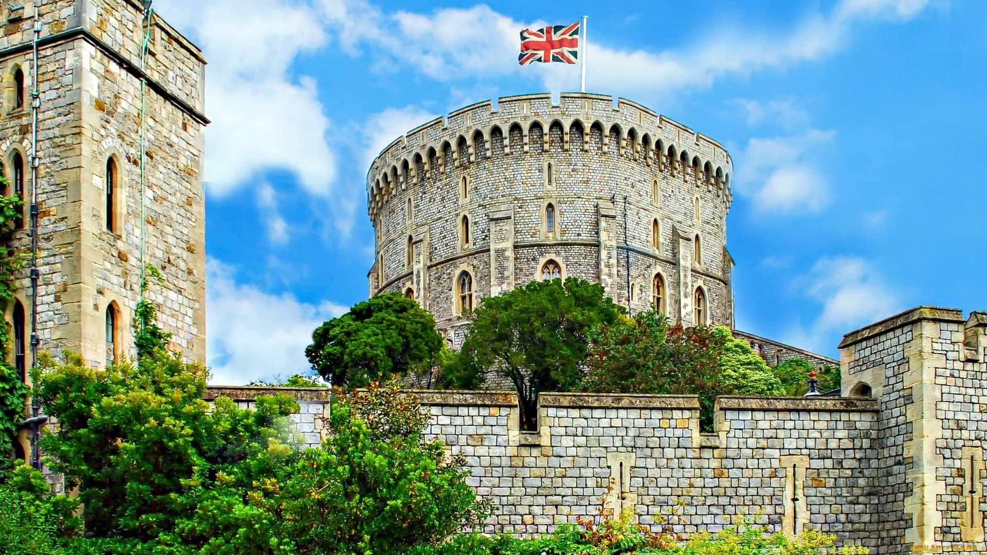 windsor, castle, города, замки, англии, windsor, castle