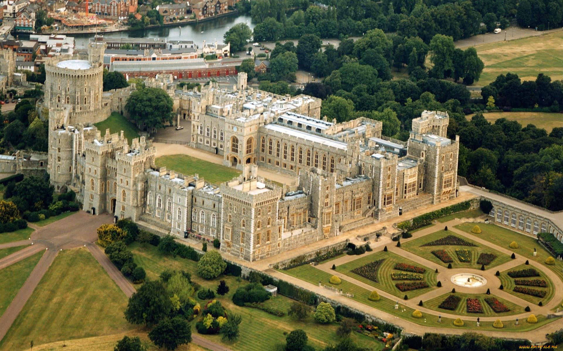 windsor, castle, города, замки, англии, windsor, castle