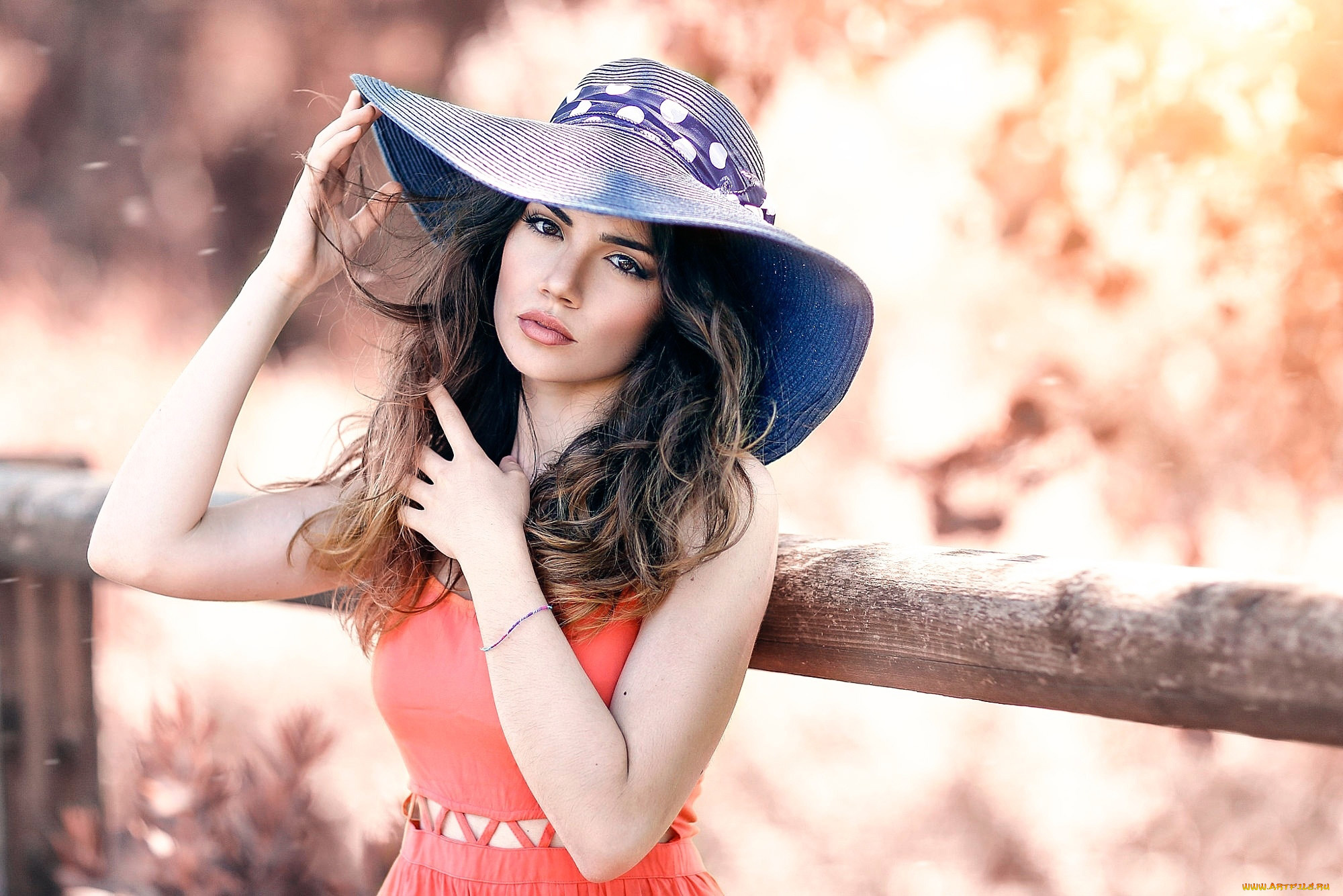 девушки, -, брюнетки, , шатенки, шляпа