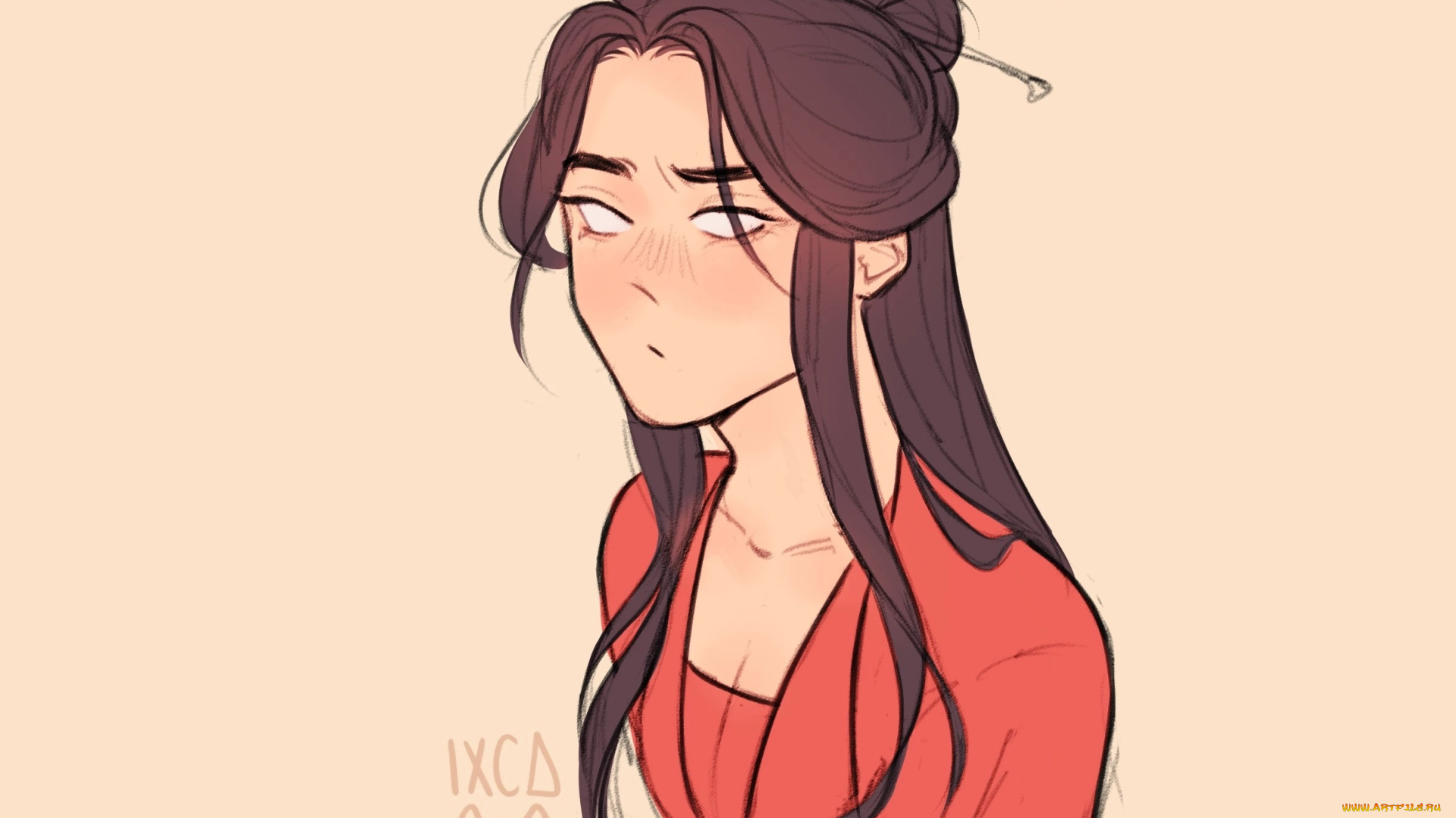 аниме, mo, dao, zu, shi, девушка