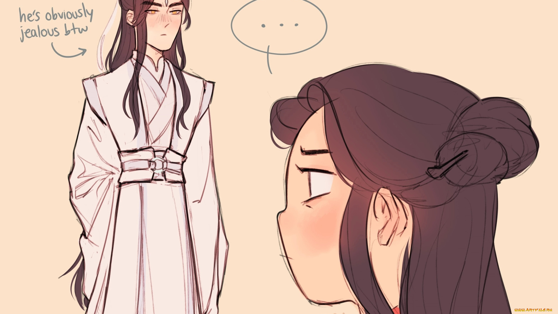 аниме, mo, dao, zu, shi, магистр, дьявольского, культа