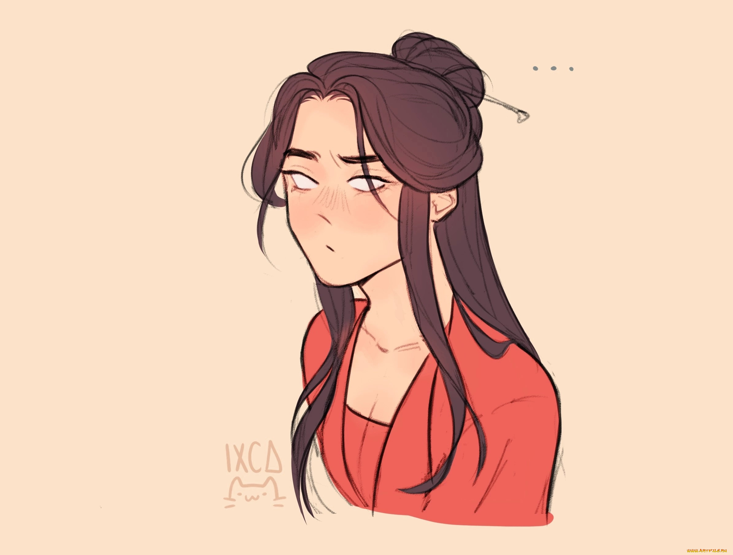 аниме, mo, dao, zu, shi, девушка