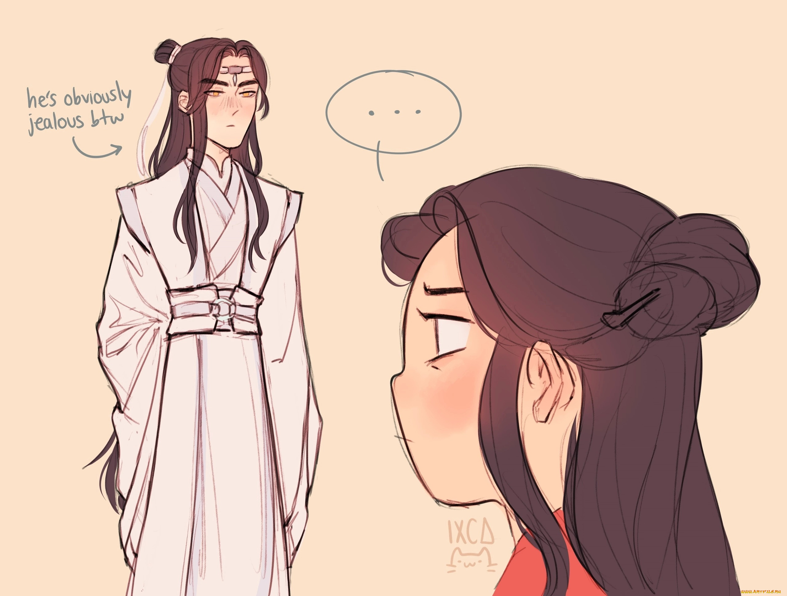 аниме, mo, dao, zu, shi, магистр, дьявольского, культа