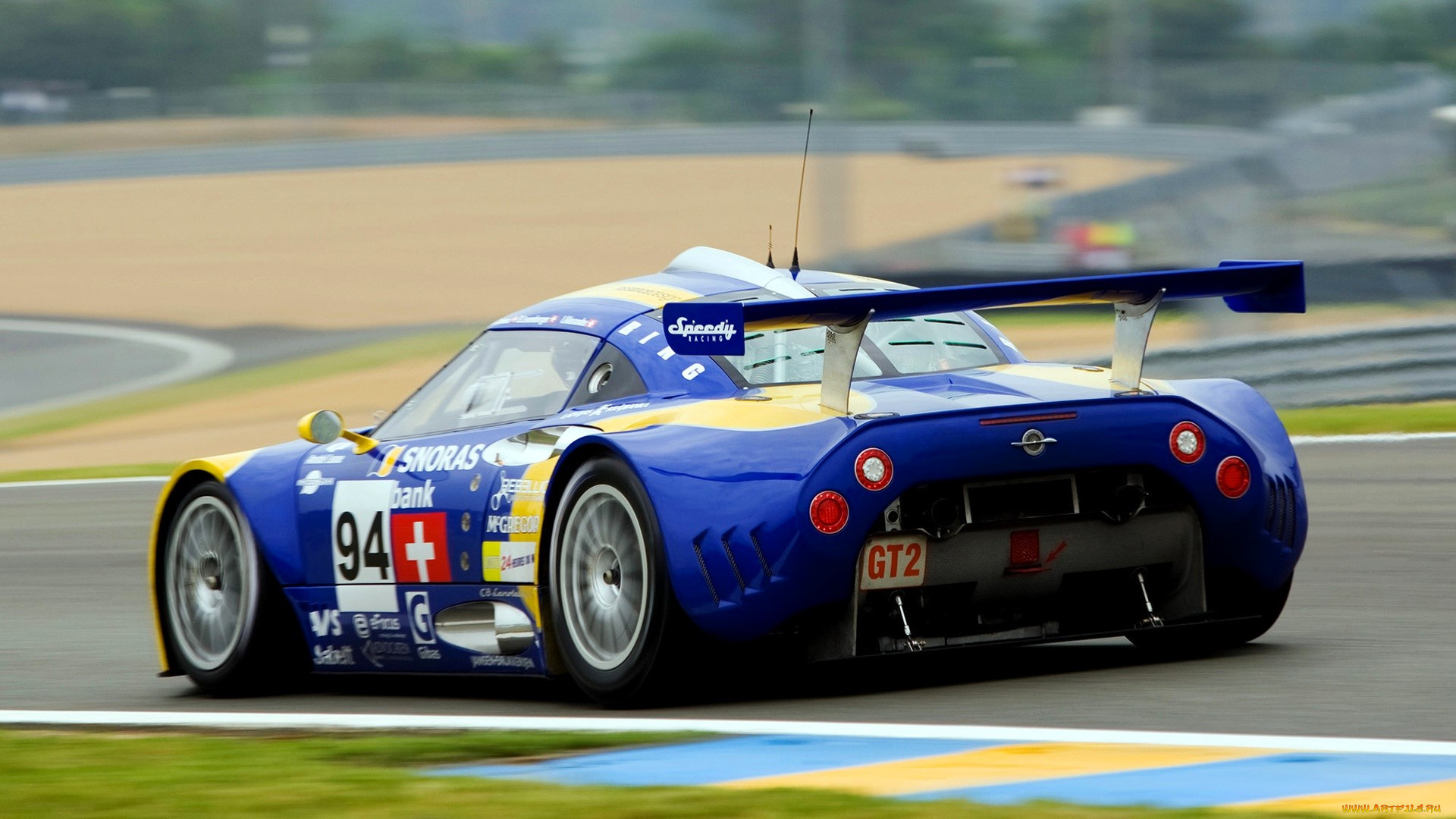 спорт, автоспорт, синий, скорость, дорога, трасса