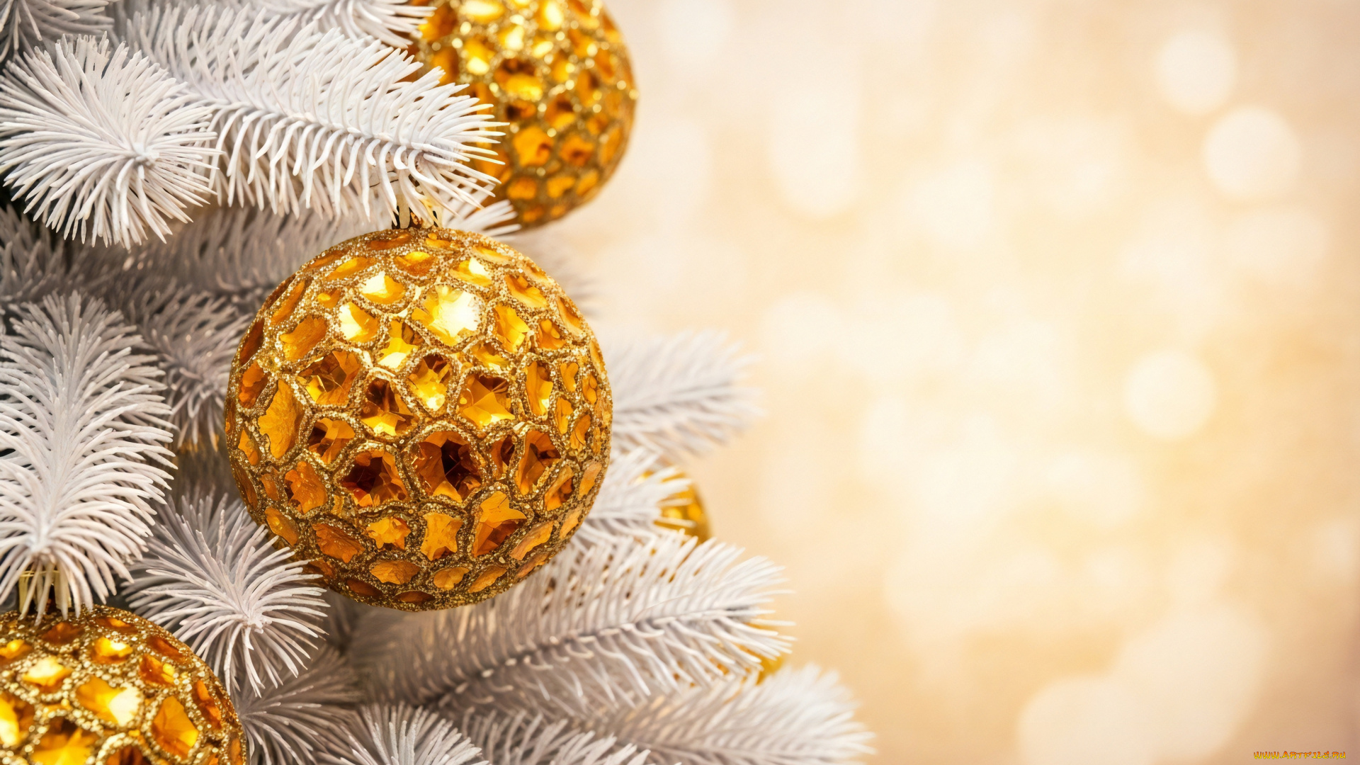 праздничные, шары, новогодняя