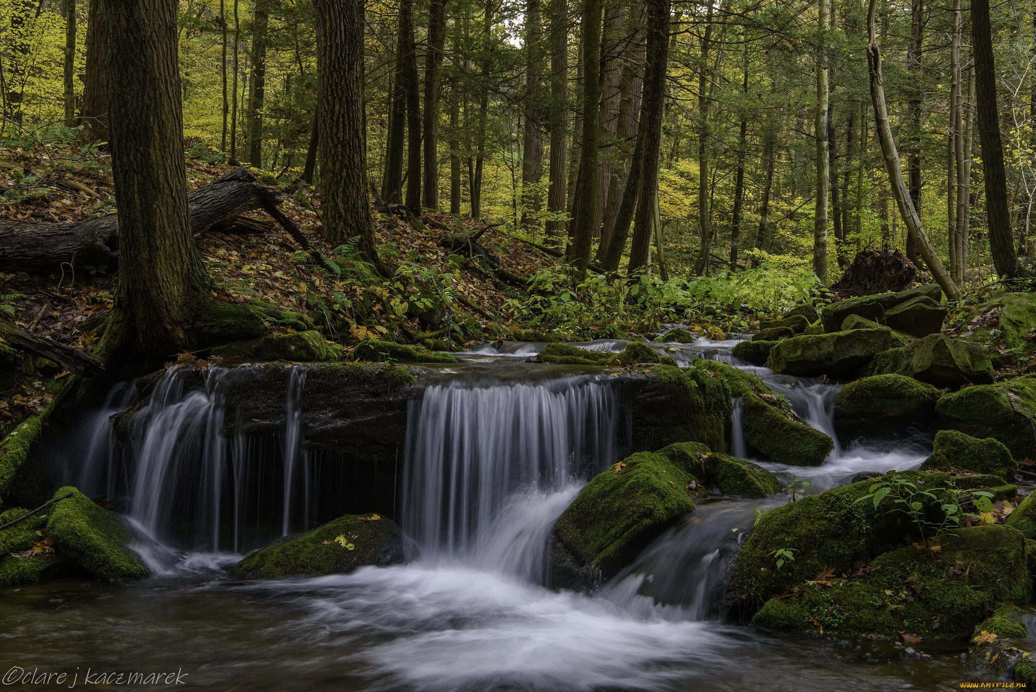 природа, водопады, пейзаж