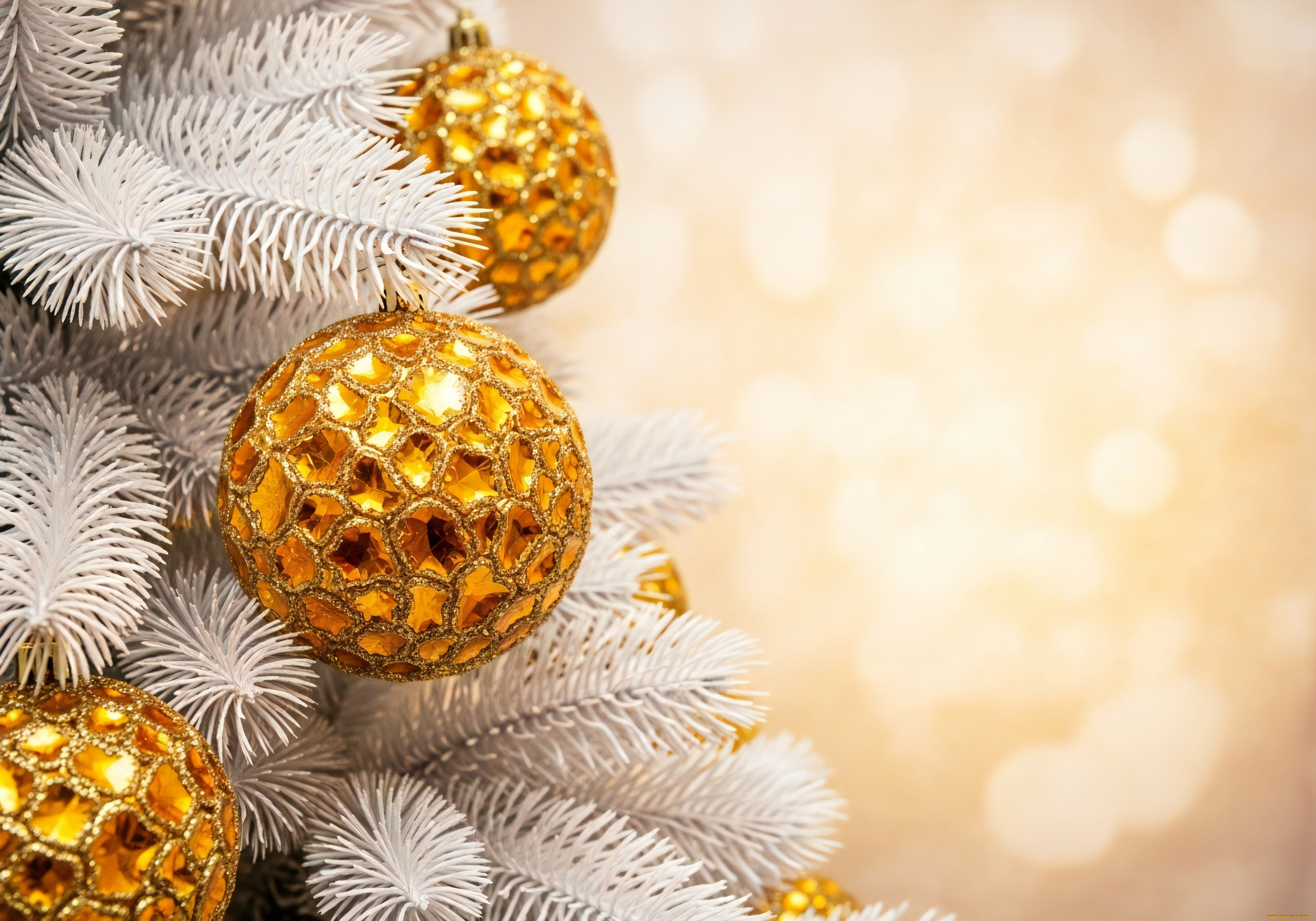 праздничные, шары, новогодняя