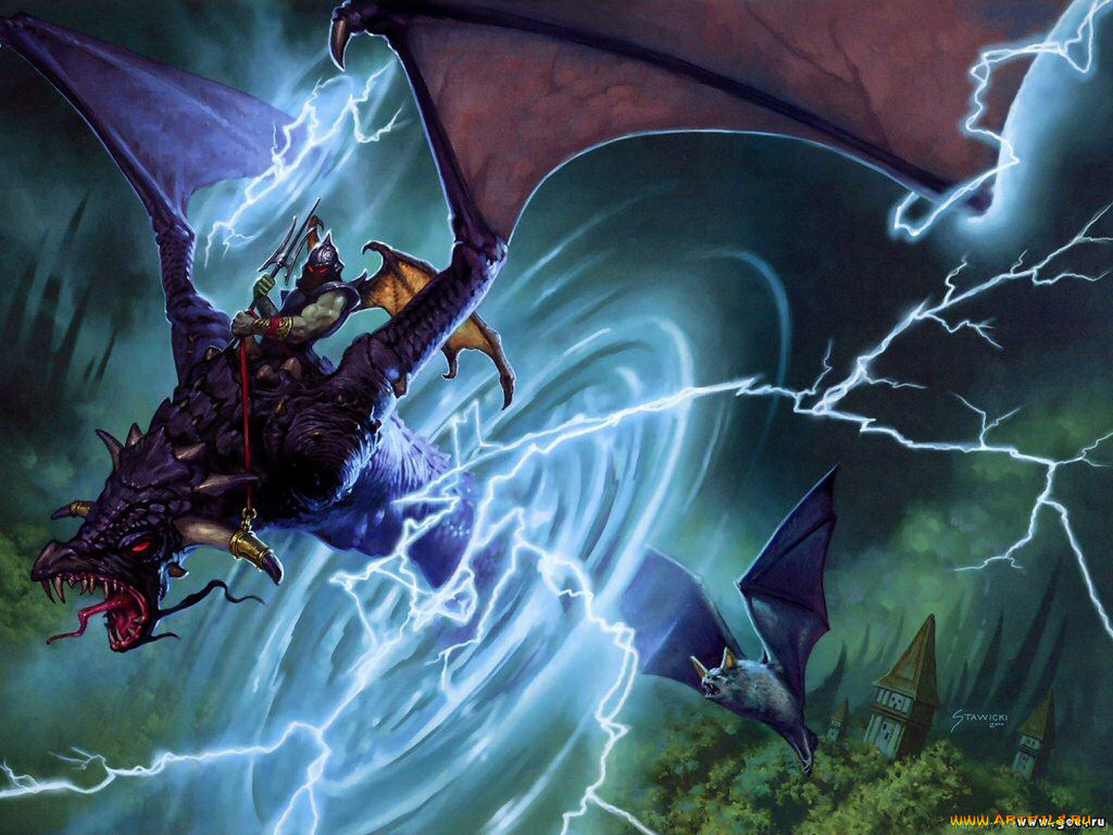 фэнтези, драконы