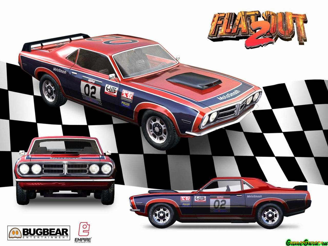 flatout, видео, игры, flat, out