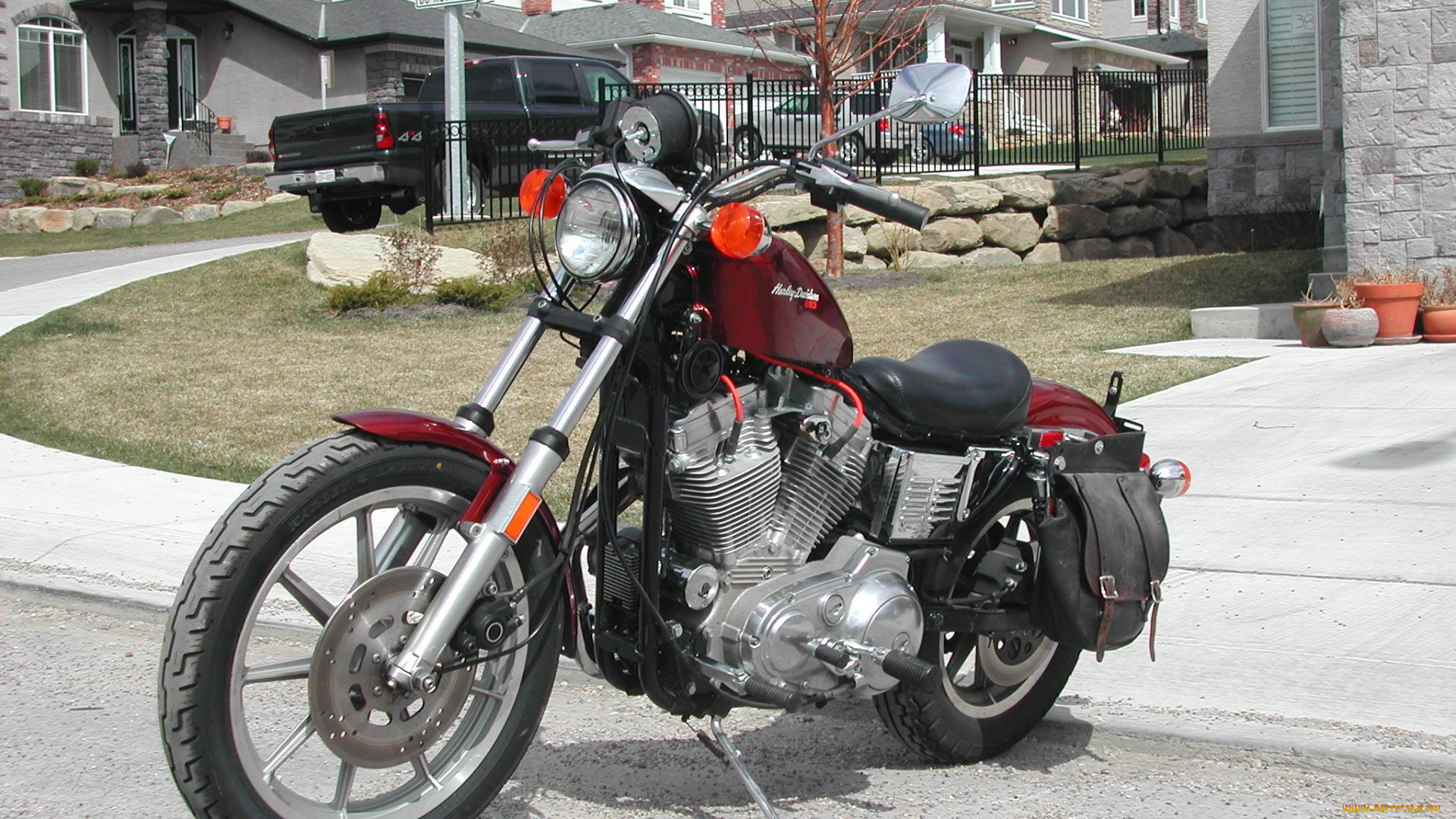 мотоциклы, harley, davidson