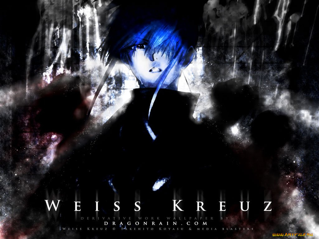 аниме, weiss, kreuz