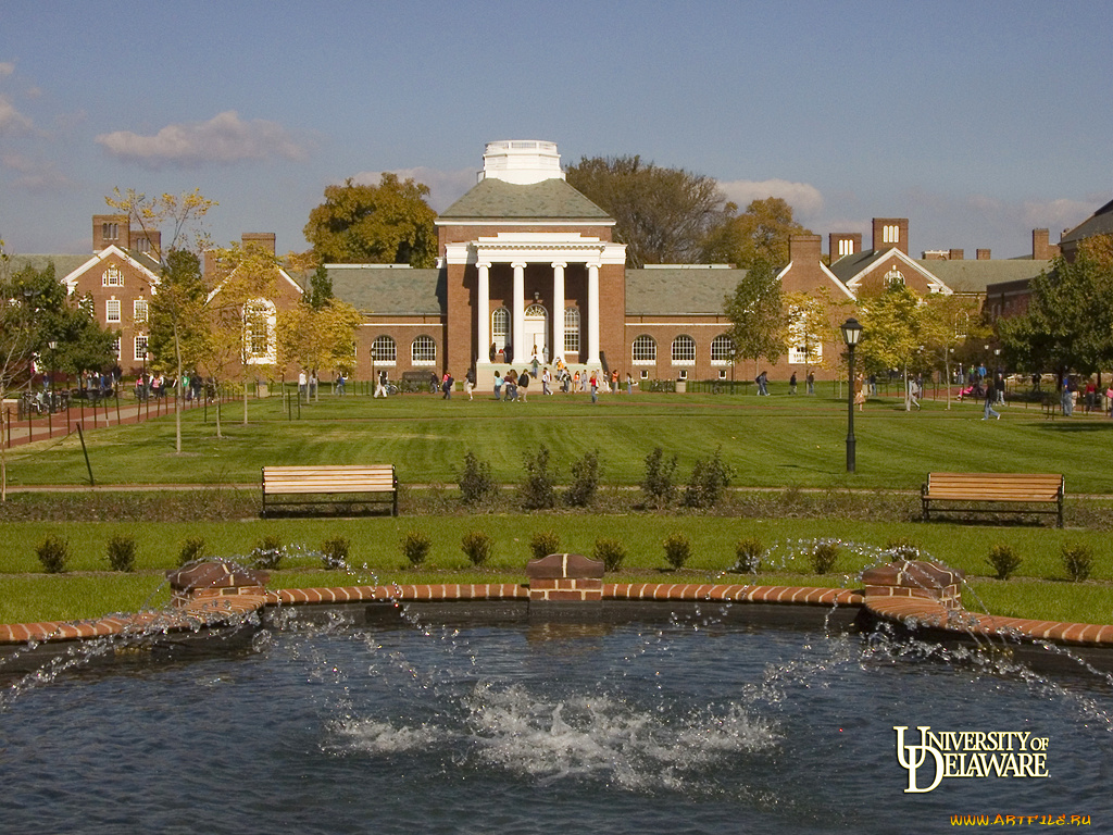 города, фонтаны