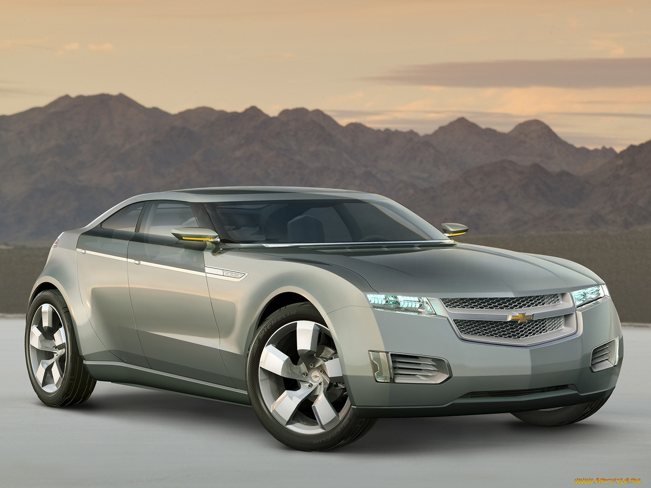 2007, chevrolet, volt, concept, автомобили