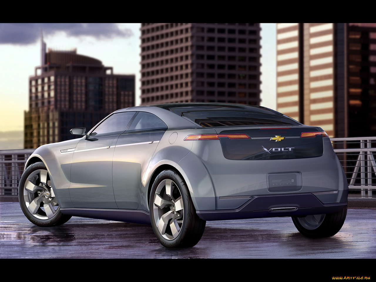 2007, chevrolet, volt, concept, автомобили