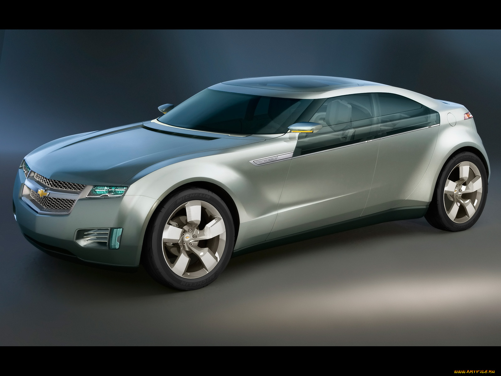2007, chevrolet, volt, concept, автомобили