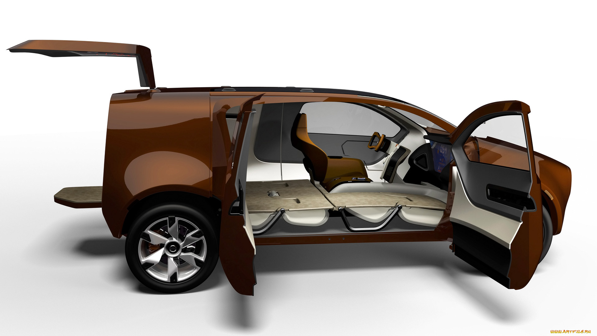 2007, nissan, bevel, concept, автомобили, datsun