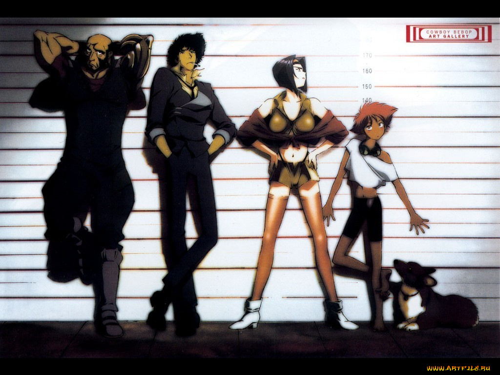 аниме, cowboy, bebop