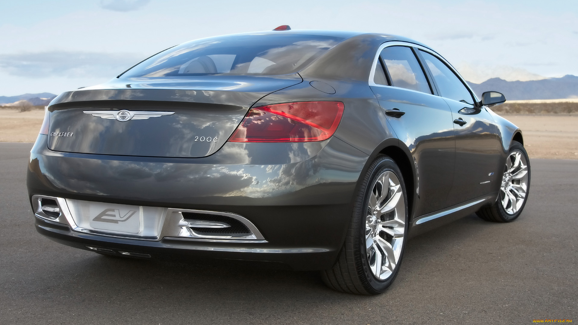 2009, chrysler, 200c, ev, concept, автомобили