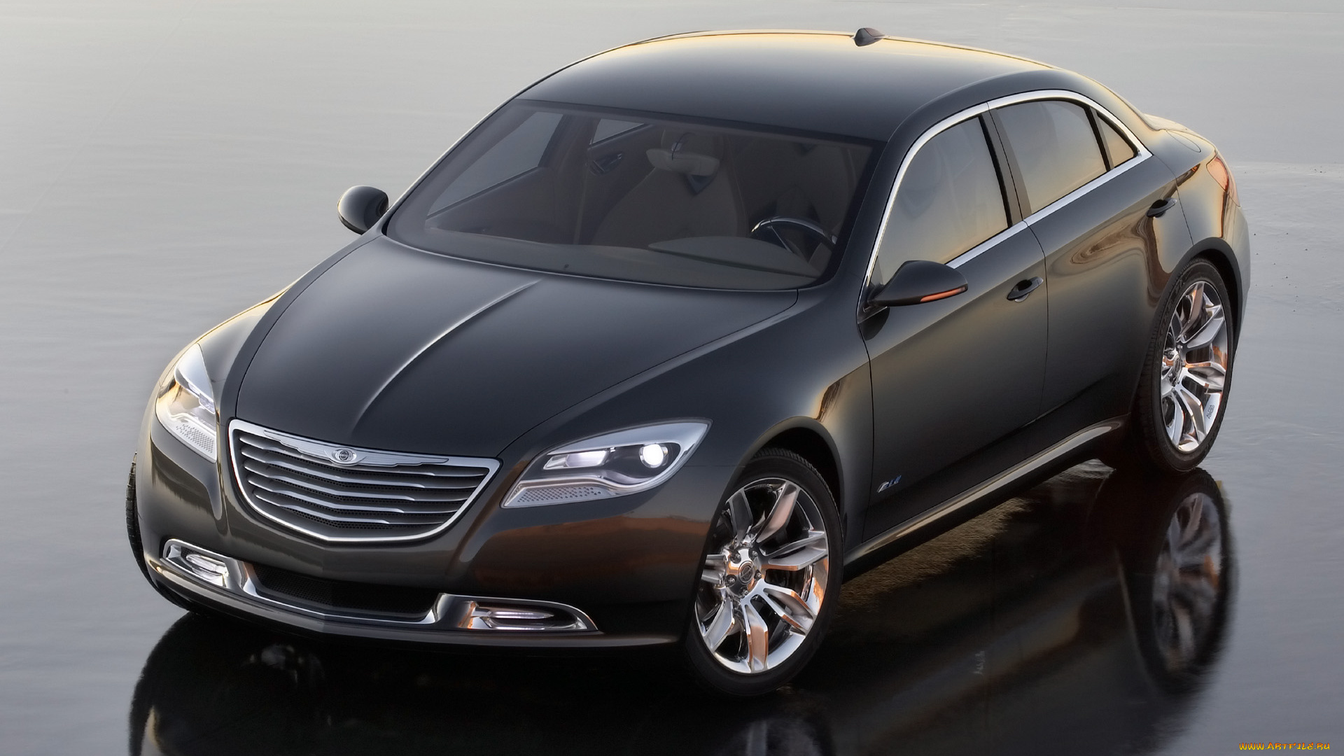 2009, chrysler, 200c, ev, concept, автомобили