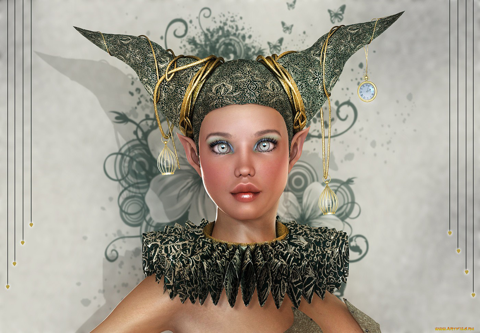 3д, графика, elves, эльфы, эльф