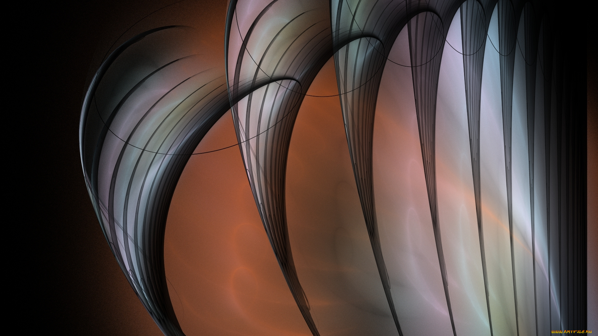 3д, графика, fractal, фракталы, узор, фон, фпактал