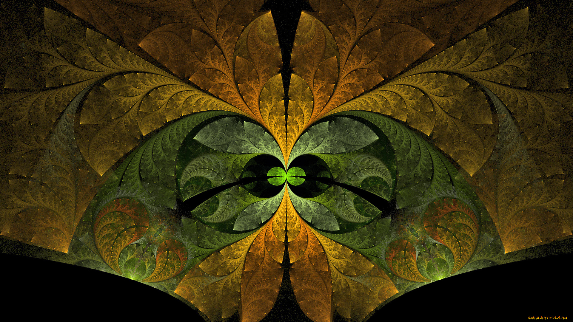 3д, графика, fractal, фракталы, узор, фпактал