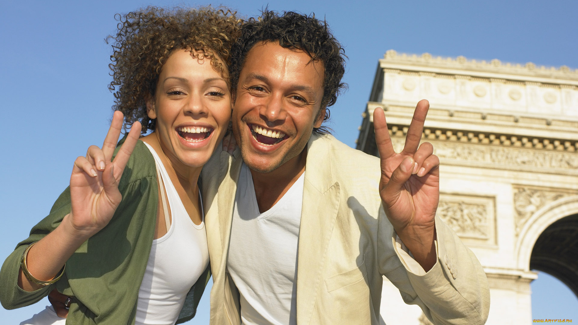 разное, мужчина, женщина, радость, улыбка