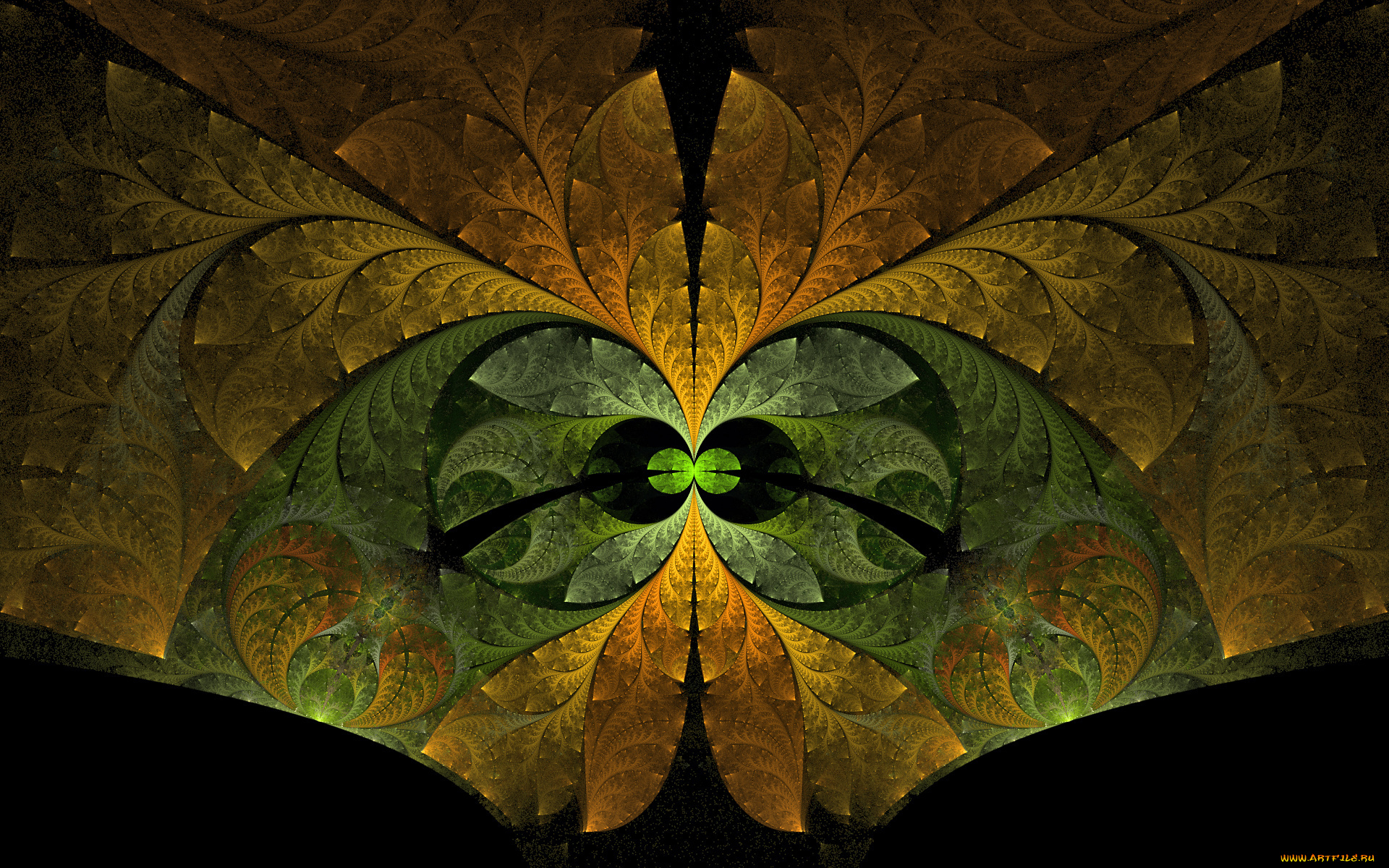 3д, графика, fractal, фракталы, узор, фпактал