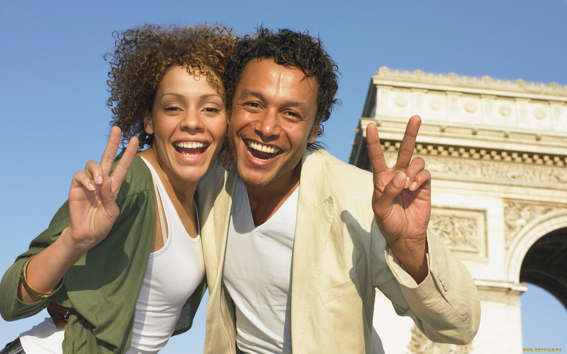 разное, мужчина, женщина, радость, улыбка