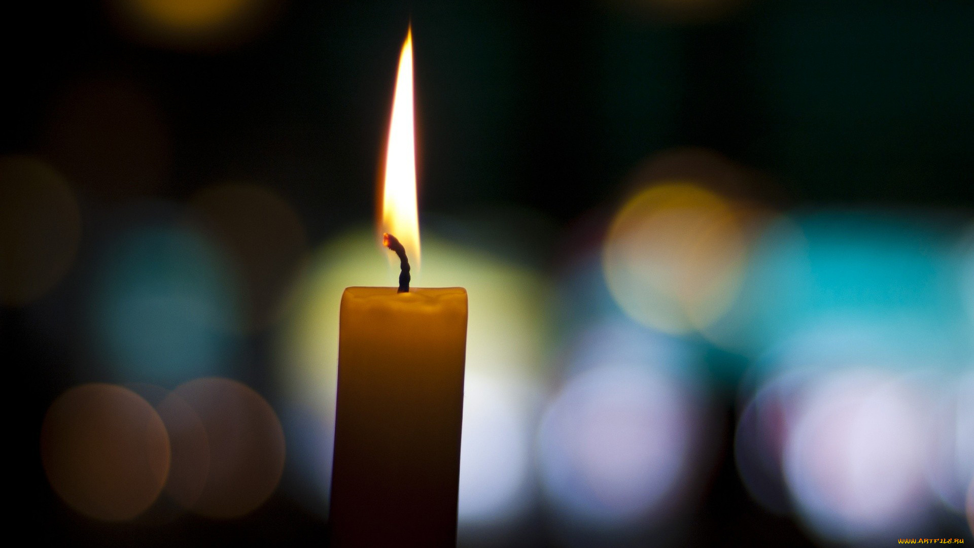 разное, свечи, свеча, огонек
