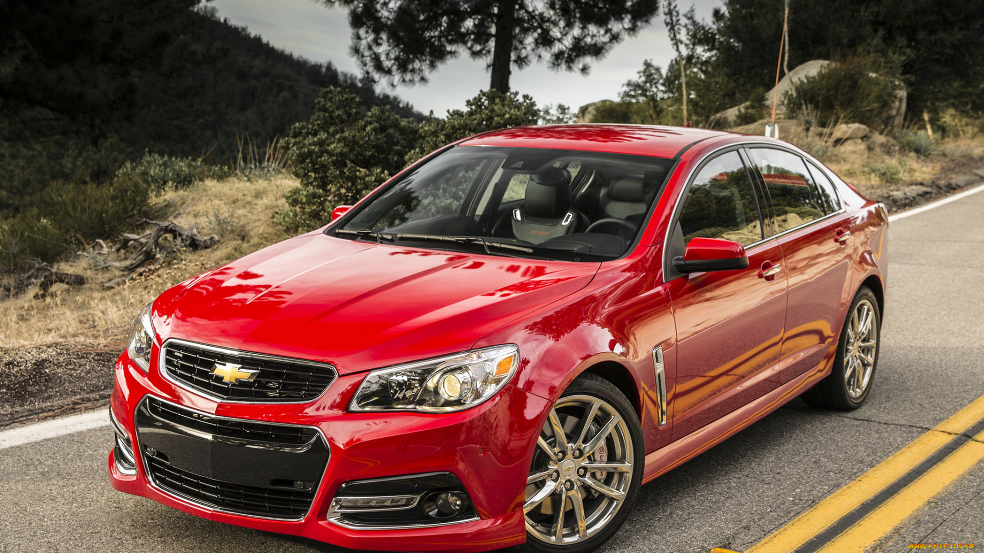 2013, chevrolet, ss, автомобили, chevrolet, красный, ss