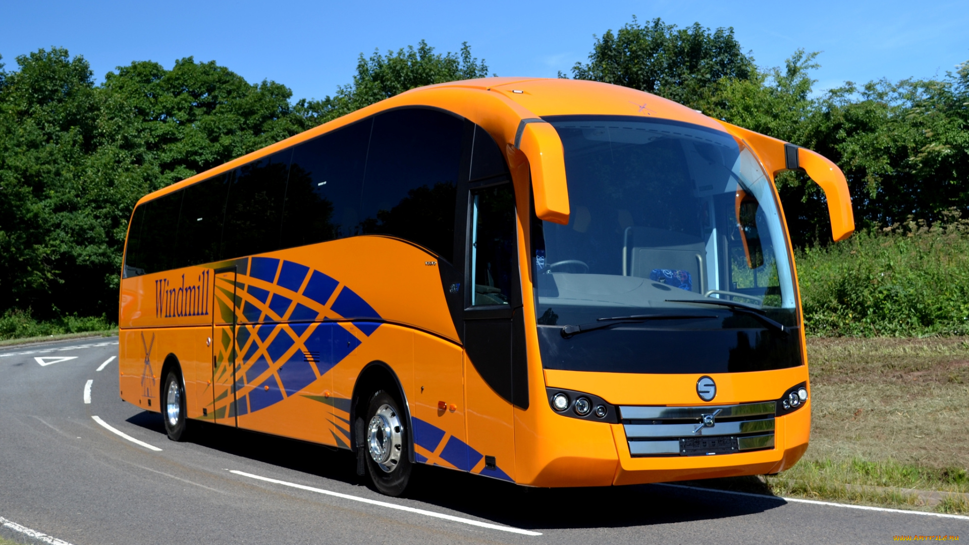 автомобили, автобусы, sunsundegui, volvo, b11r, sc7, желтый