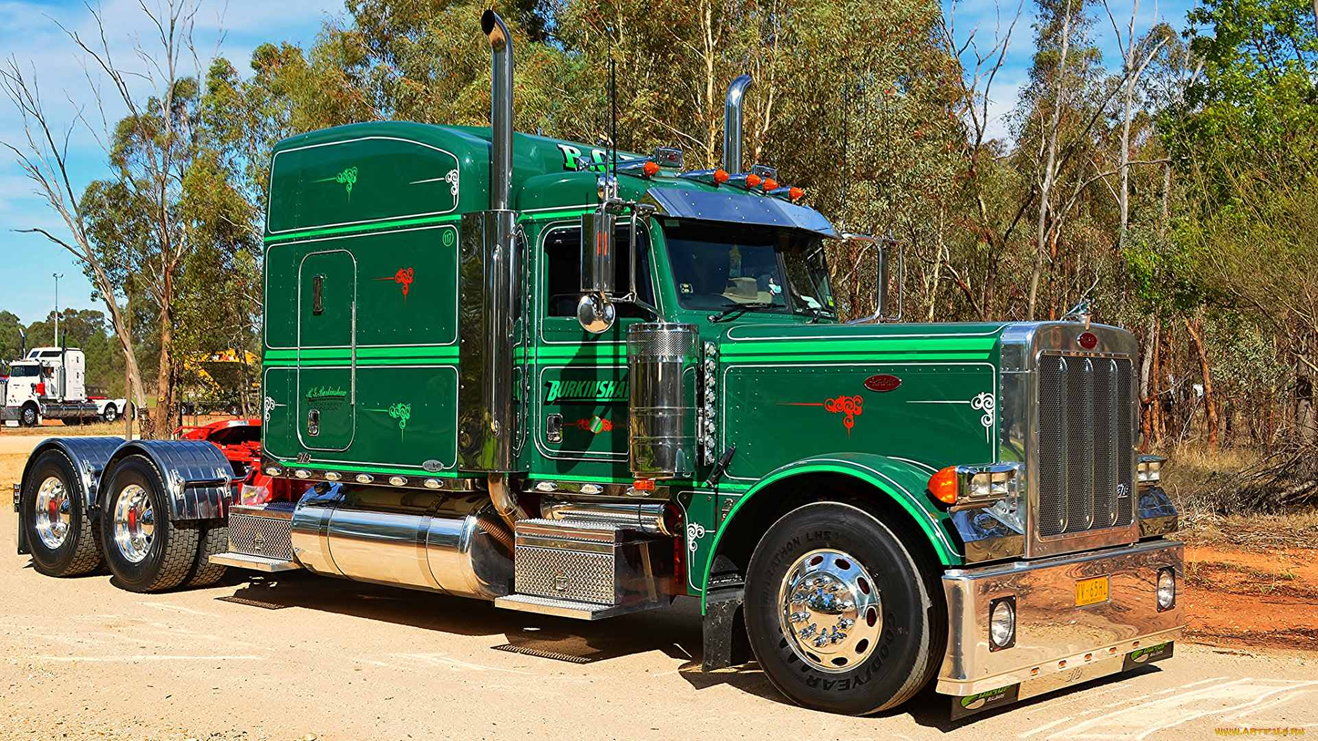 kenworth, автомобили, автобусы, грузовые, truck, company, сша, колеса, дорога, скорость, природа