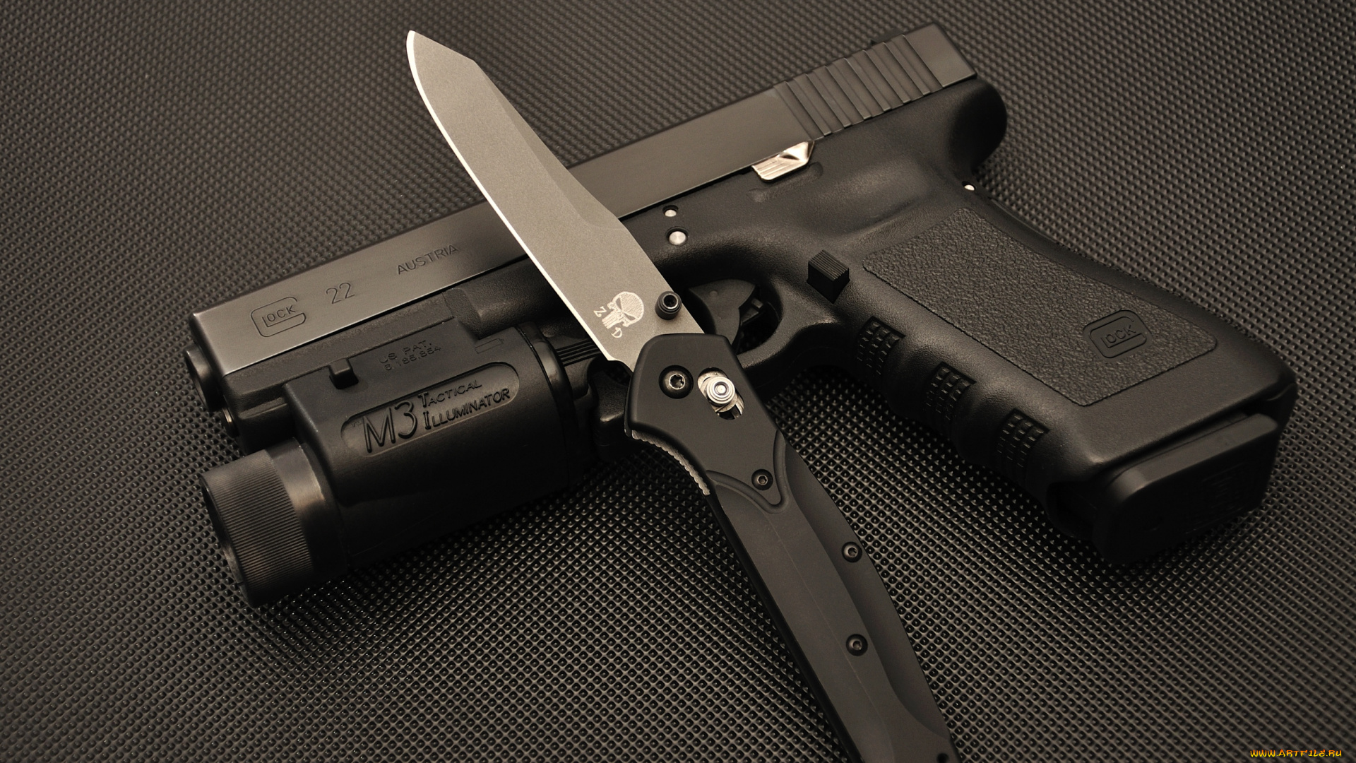 оружие, нож, ствол