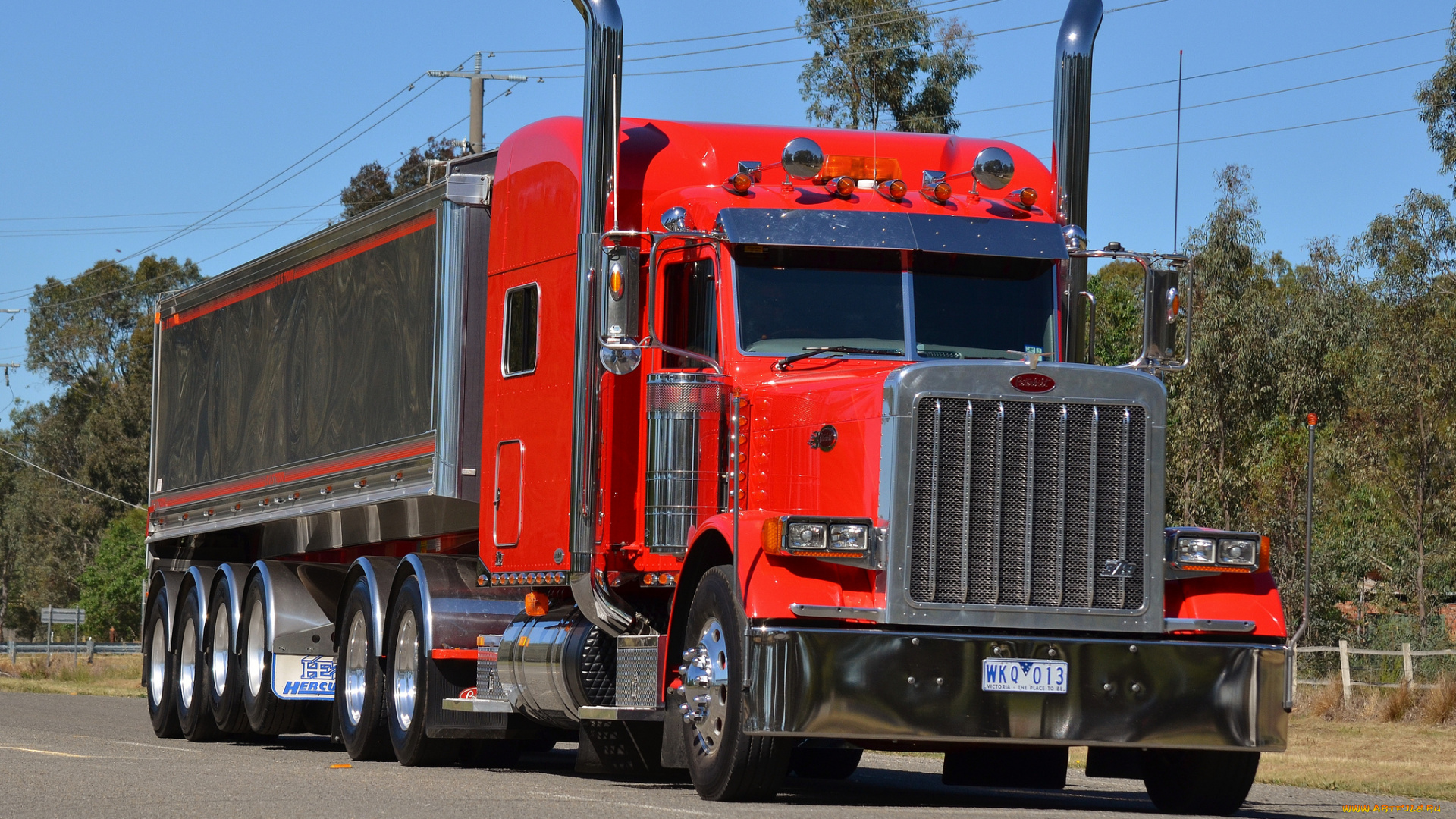 peterbilt, автомобили, motors, company, классические, грузовики, седельные, тягачи, сша