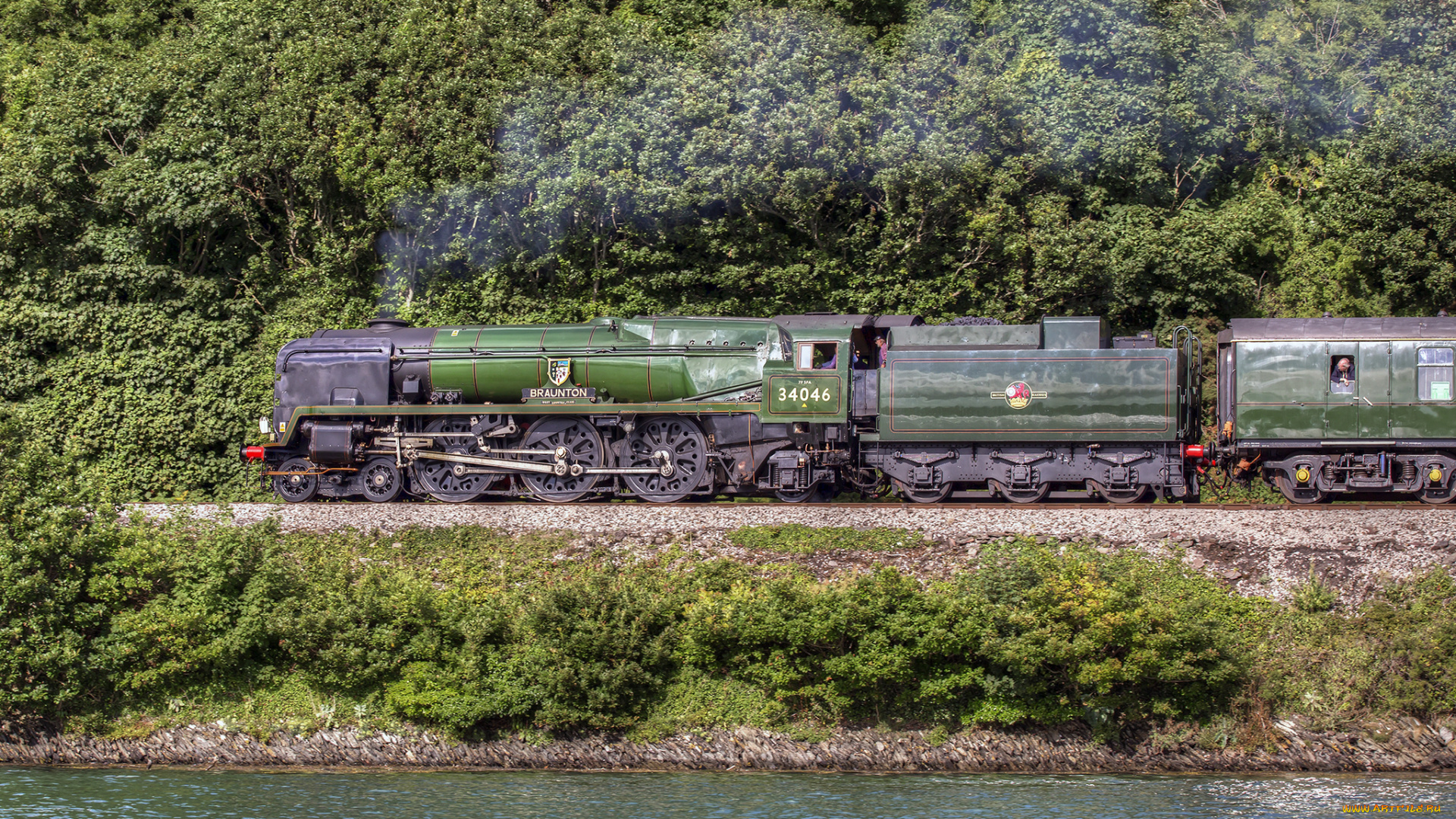 техника, паровозы, паровоз, рельсы, железная, дорога