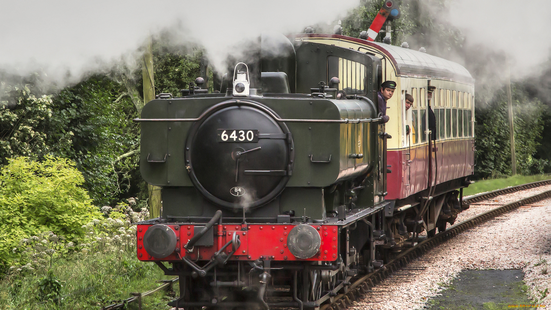 техника, паровозы, рельсы, железная, дорога, паровоз