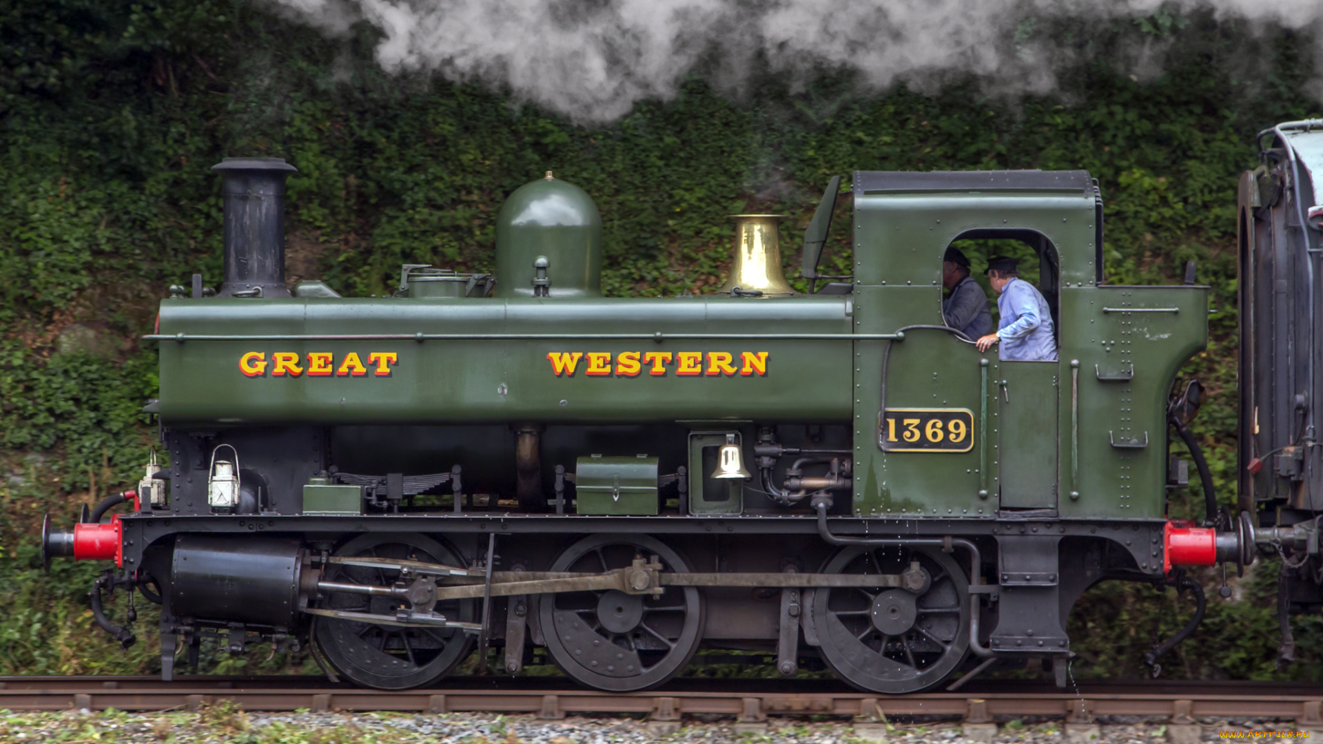 техника, паровозы, железная, дорога, рельсы, паровоз