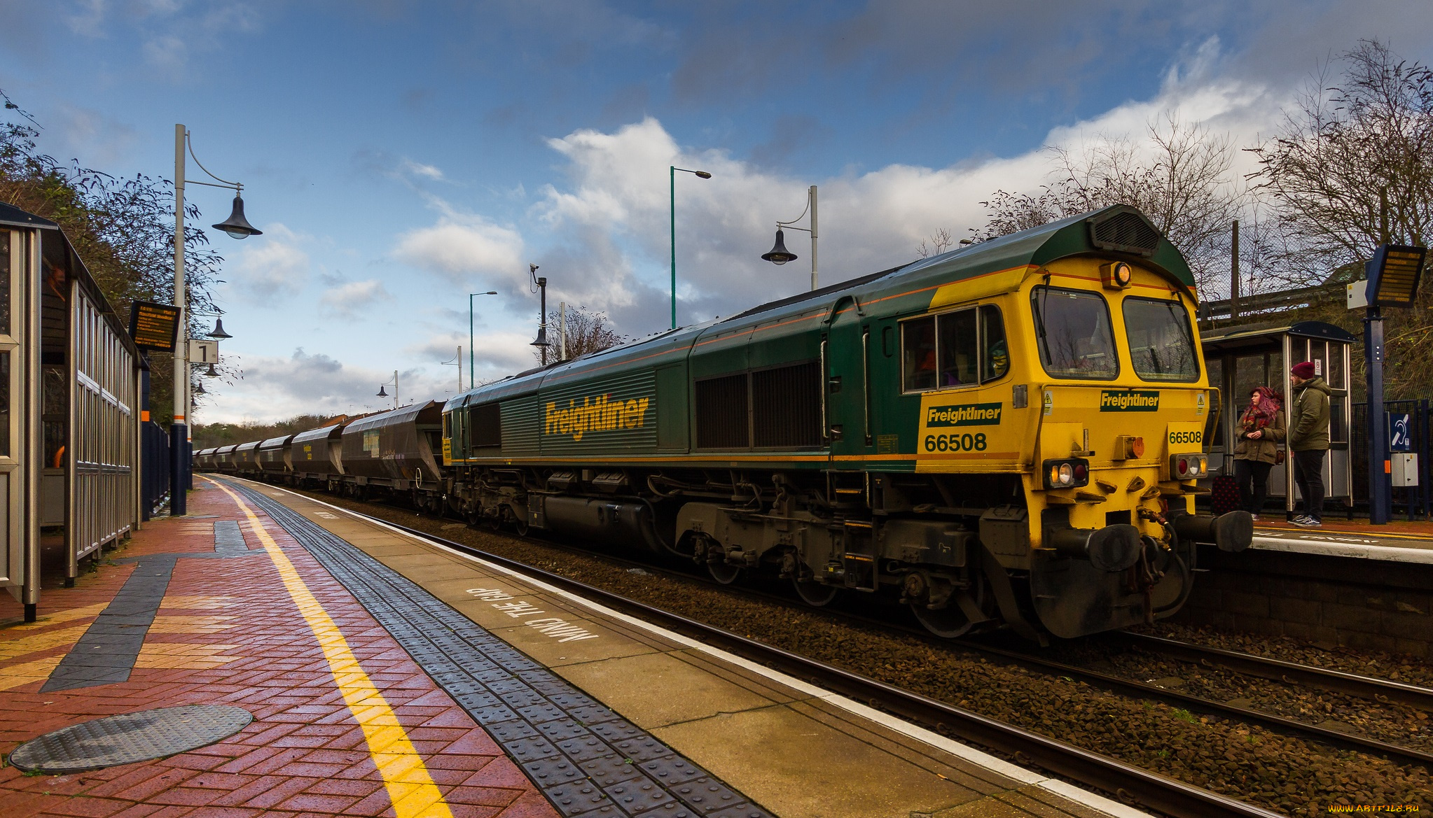 техника, поезда, вагоны, локомотив, рельсы, грузовой, состав, железная, дорога