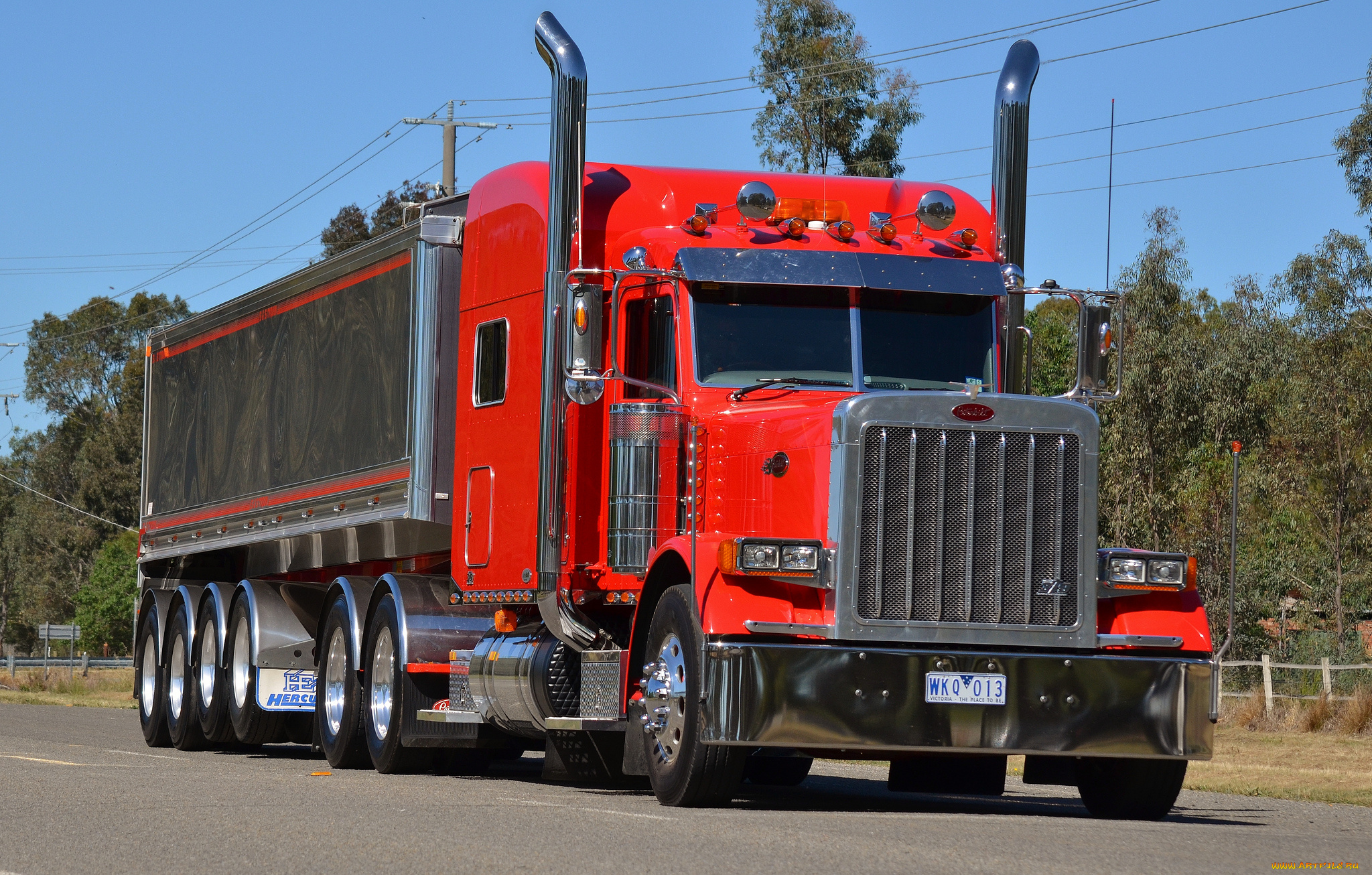 peterbilt, автомобили, motors, company, классические, грузовики, седельные, тягачи, сша