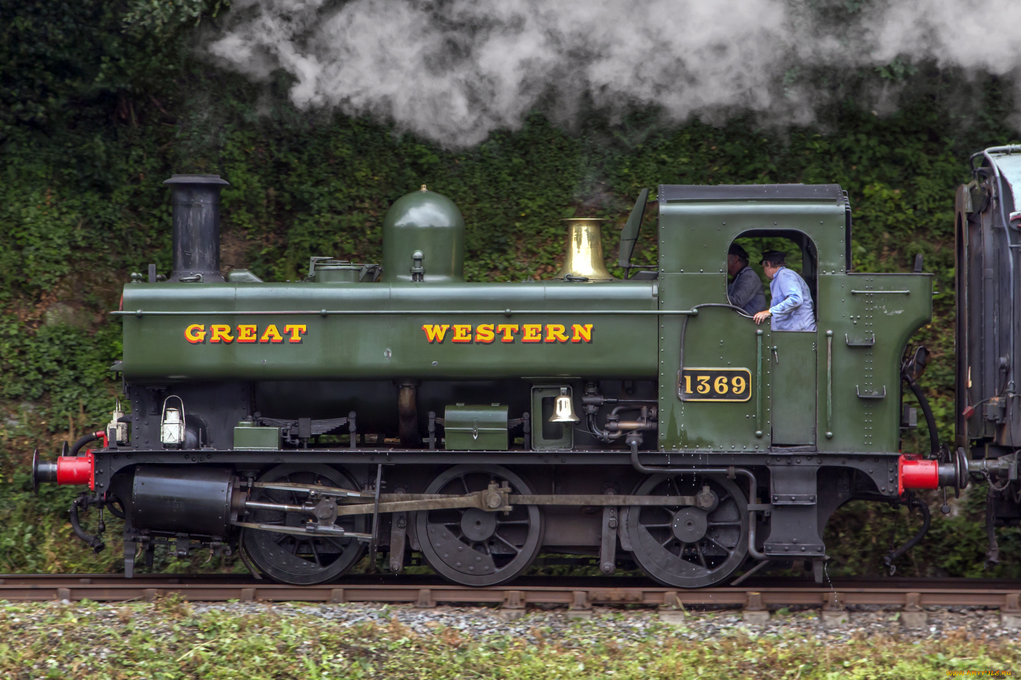 техника, паровозы, железная, дорога, рельсы, паровоз
