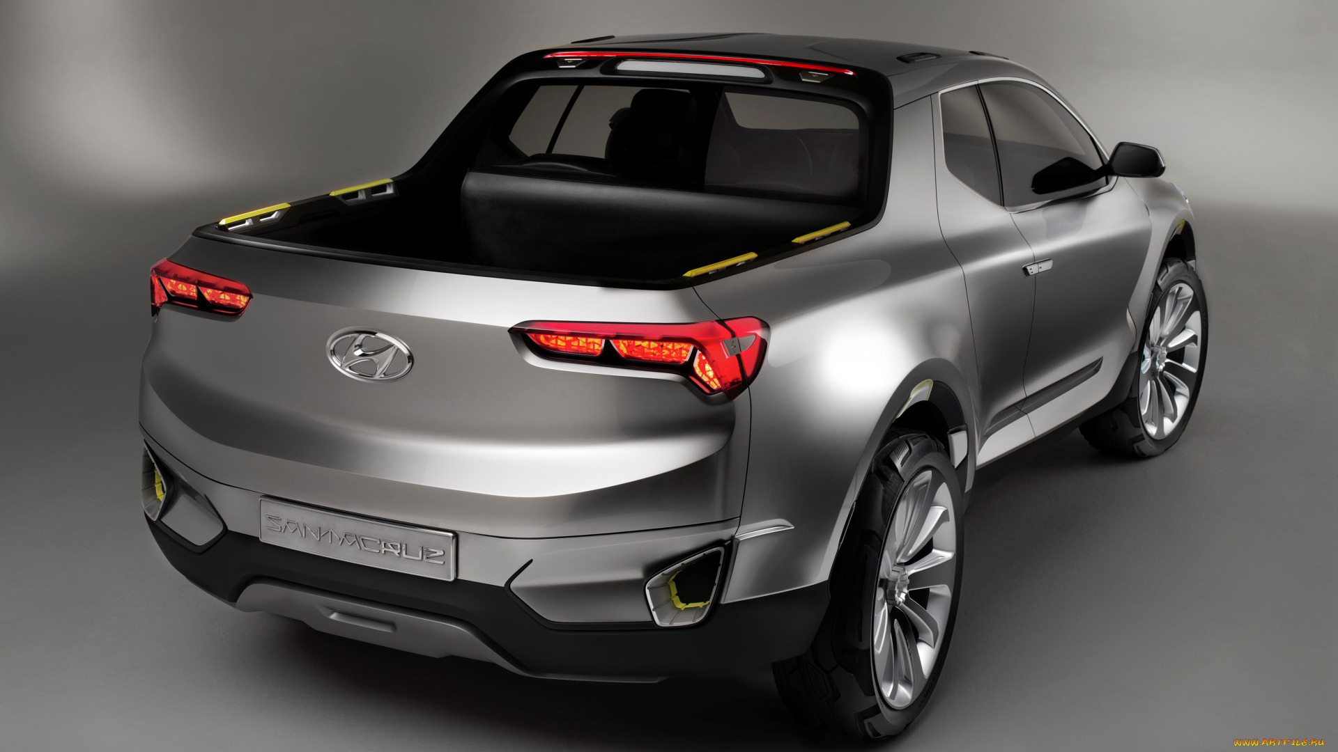 автомобили, hyundai, concept, 2015г, темный, cruz, santa