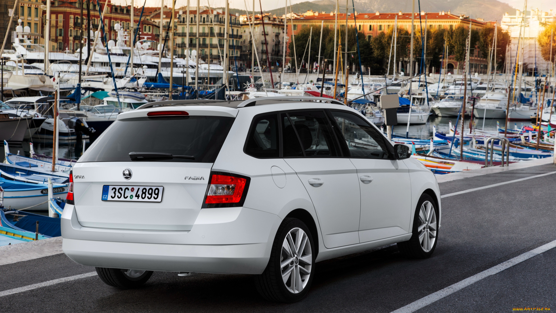 автомобили, skoda, светлый, 2015г, combi, fabia, skodа