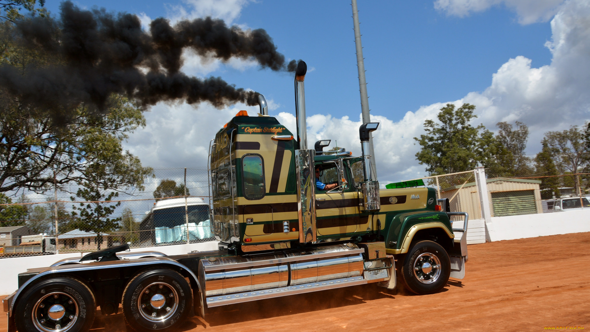 mack, superliner, автомобили, mack, тяжелый, тягач, седельный, грузовик