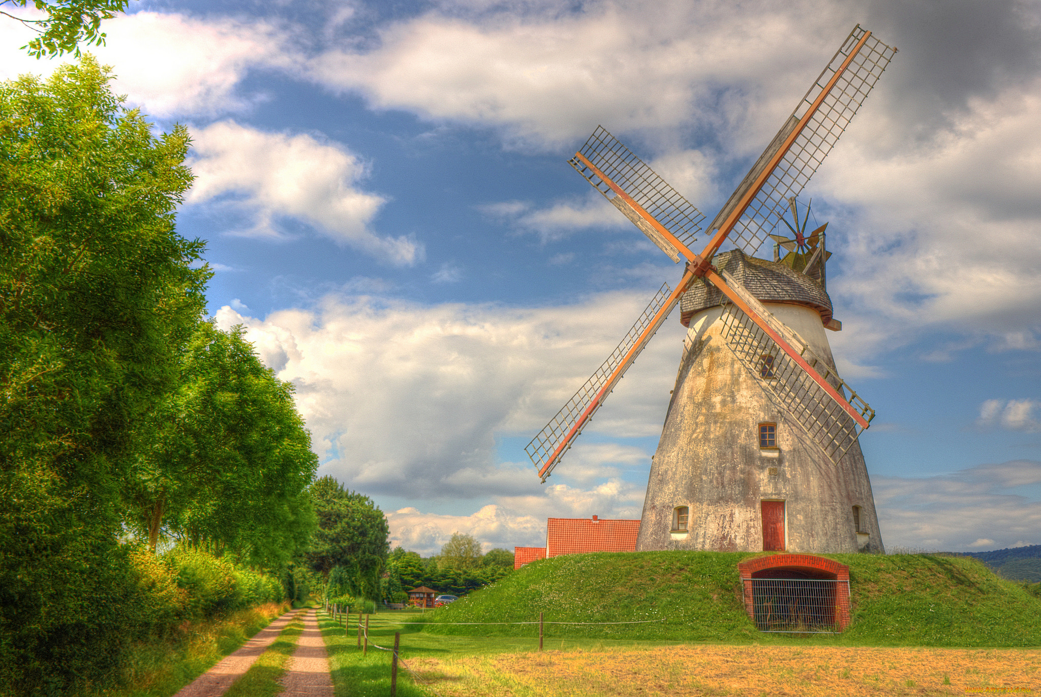 разное, мельницы, мельница, ветряк