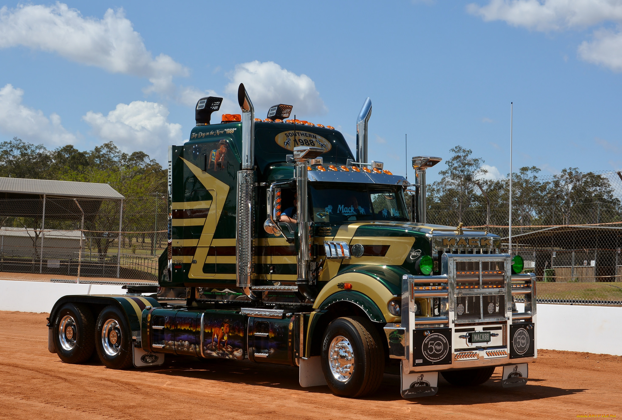 mack, titan, автомобили, mack, тягач, седельный, грузовик, тяжелый