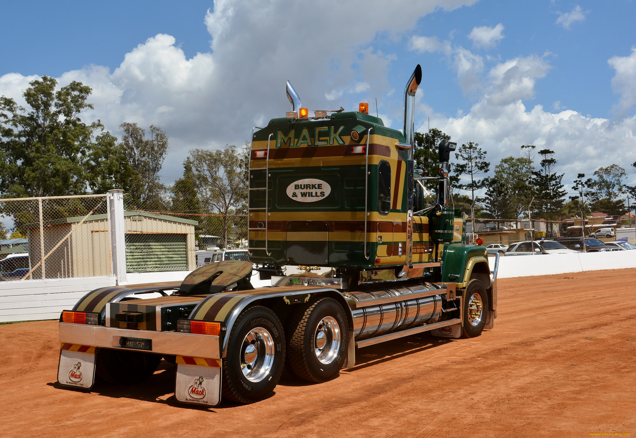 mack, superliner, автомобили, mack, седельный, грузовик, тягач, тяжелый