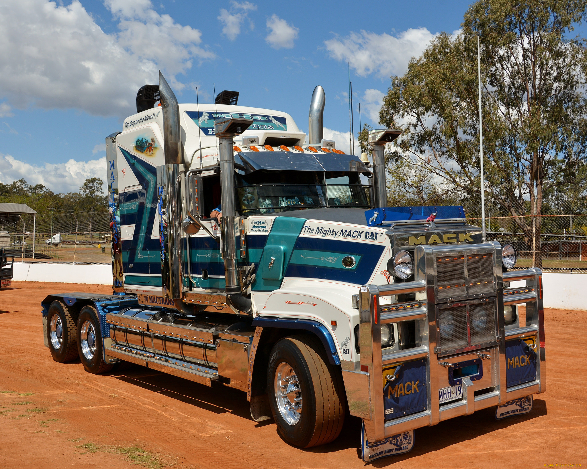 mack, автомобили, тягач, грузовик, седельный, тяжелый